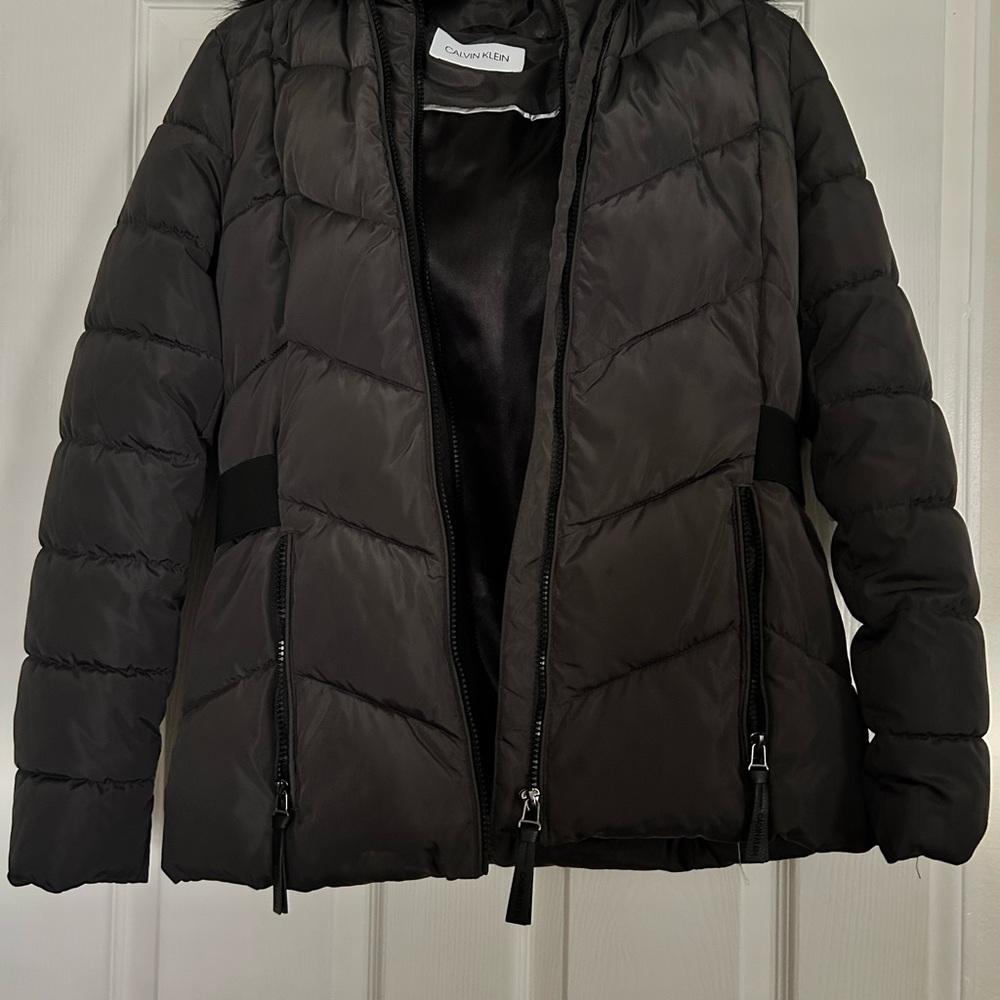 Calvin Klein Gray Puffer